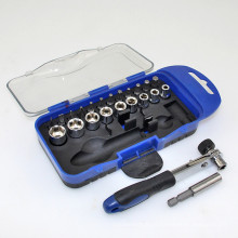 High Quanlity Ratcheting Drive Handle Multi Socket Set